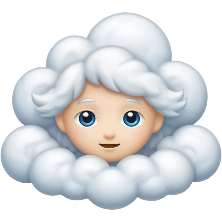 Fairy tale cloud emoji