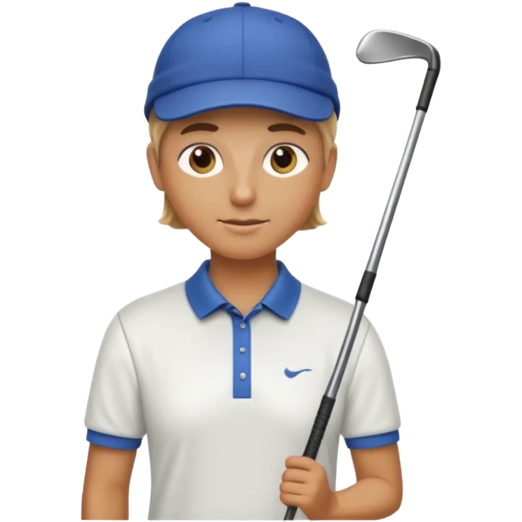 Golfing  emoji