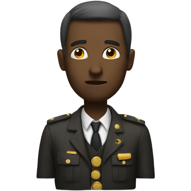Man who uses a bullet thing to help him think emoji