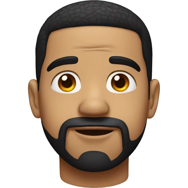 Drake with tears rolling down his face emoji