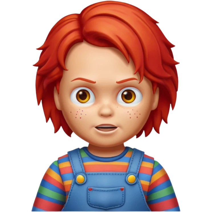 Un emojin de chuky emoji