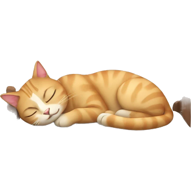 sleeping cat emoji