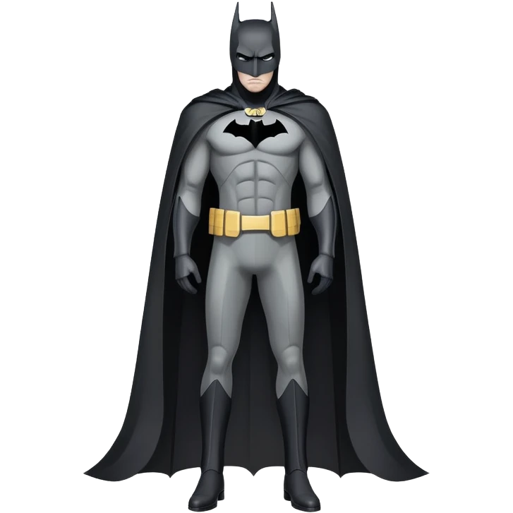 Full body Rick Owen Batman emoji