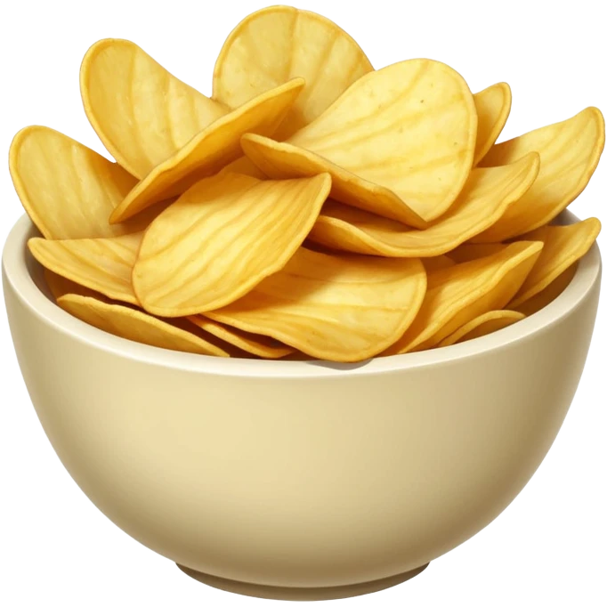 Bowl of chips emoji