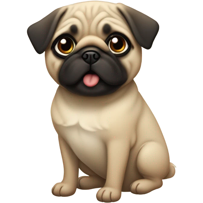 pug perro  emoji