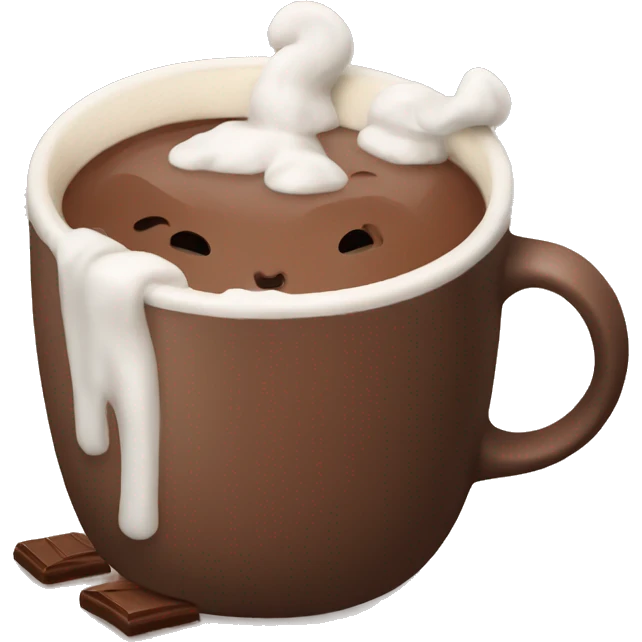 Drinking hot chocolate  emoji