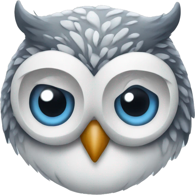 Winter owl emoji