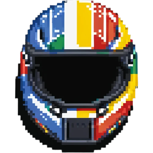 racing driver helmet emoji