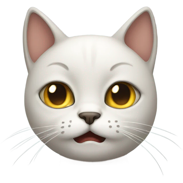 Cat crying emoji