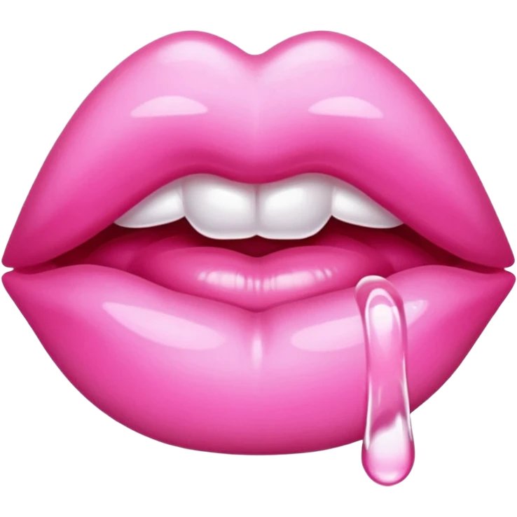 Wet vagina lips emoji