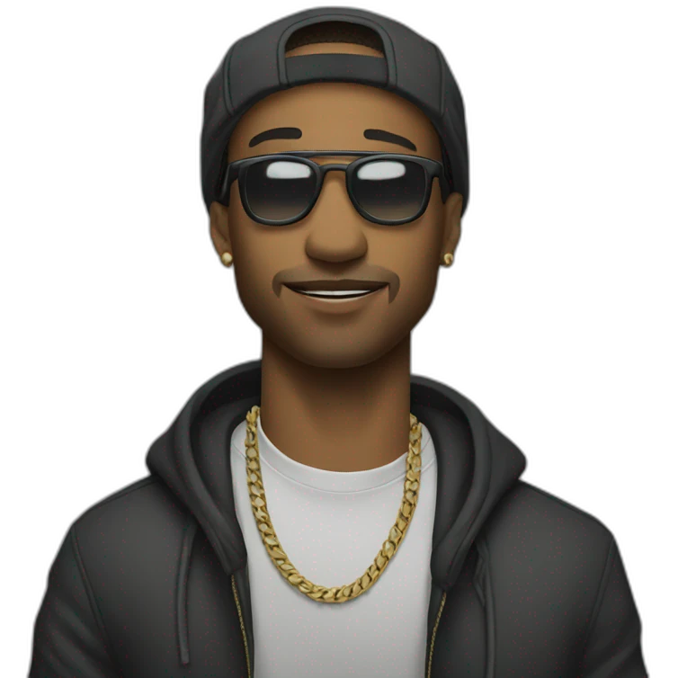 le rappeur sasso emoji