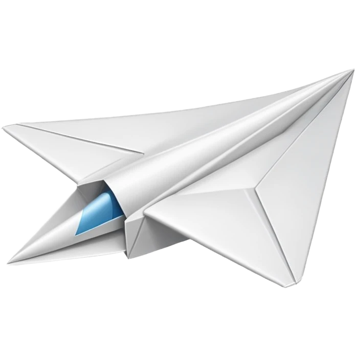 Paper airplane emoji