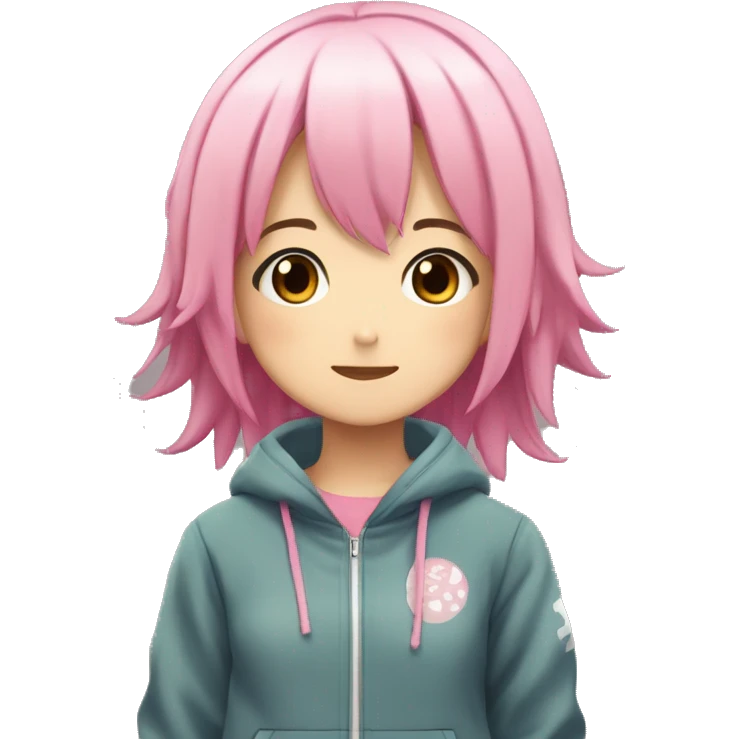 yurucamp-anime-girl-pink-hair-nadesiko- tracksuit emoji