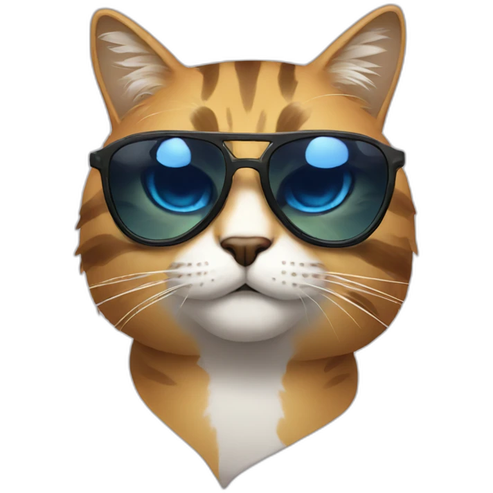 cool cat emoji