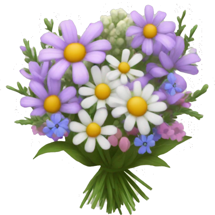 aesthetic wildflower bouquet  emoji