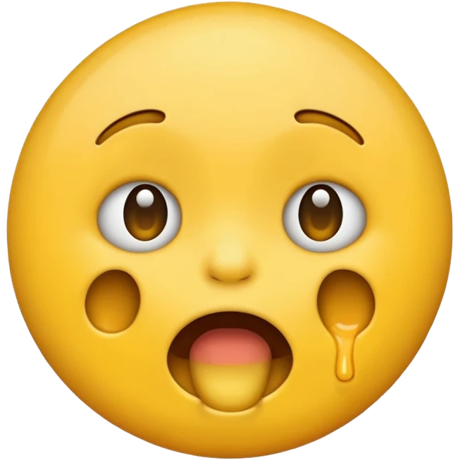 Emoji strangiling itself emoji