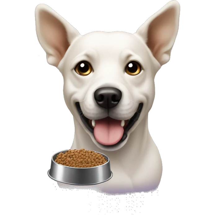 dog with feeders  emoji