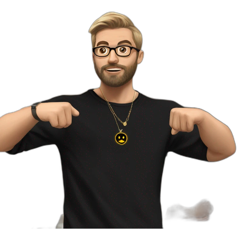 meme boy with beard emoji