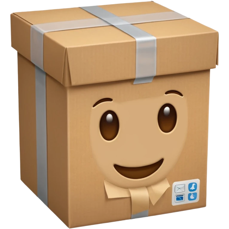 box emoji package from top emoji