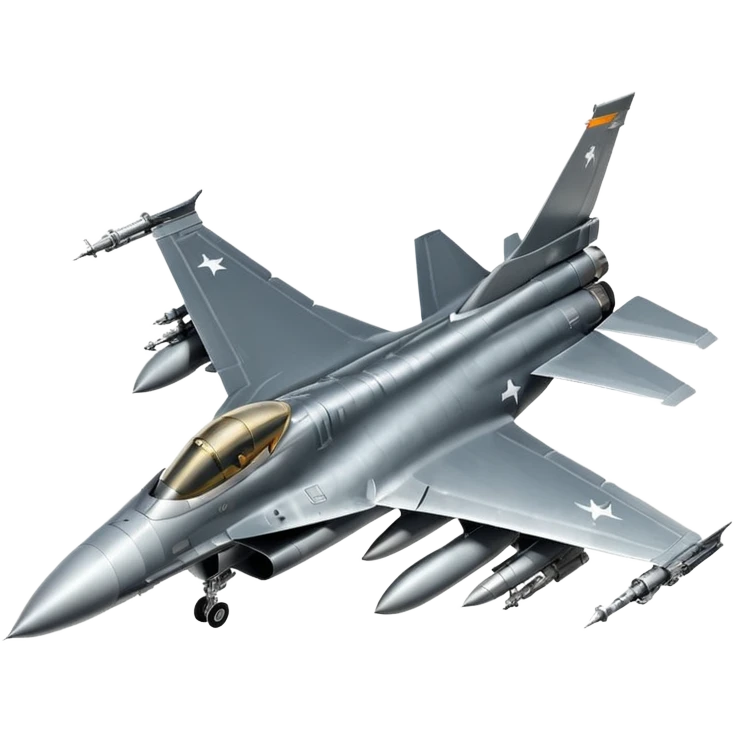 Un avion de combate emoji