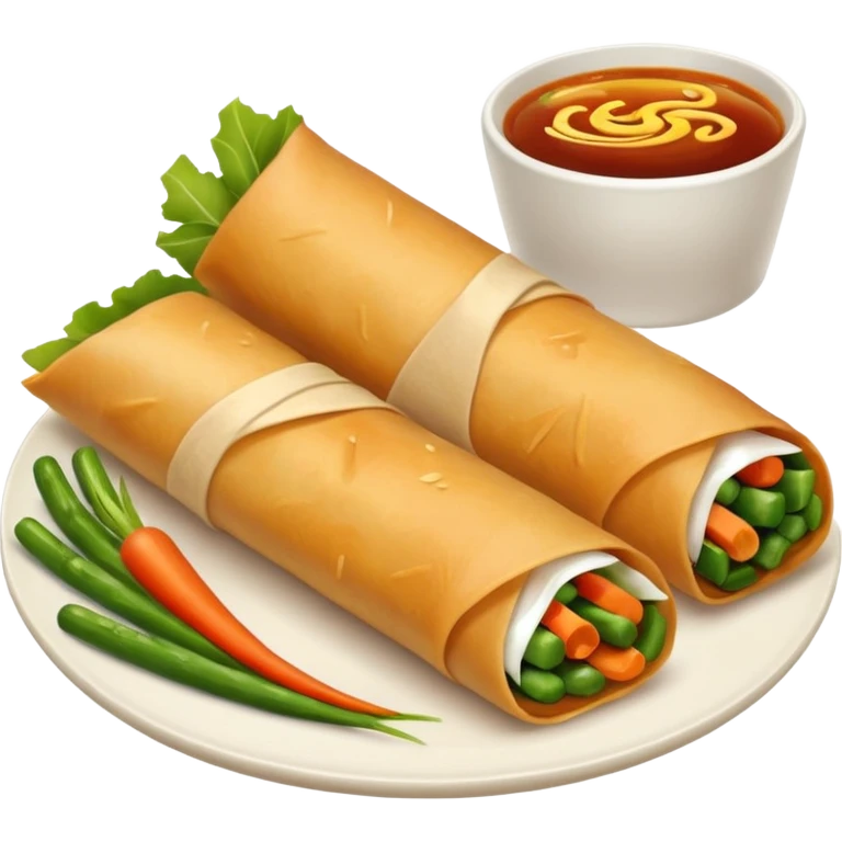 Spring roll  emoji