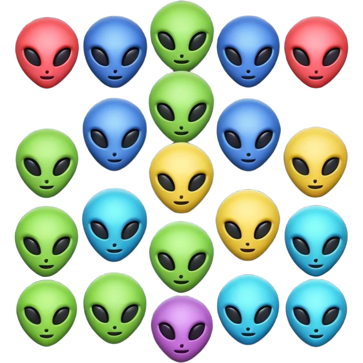 Alien emojis emoji