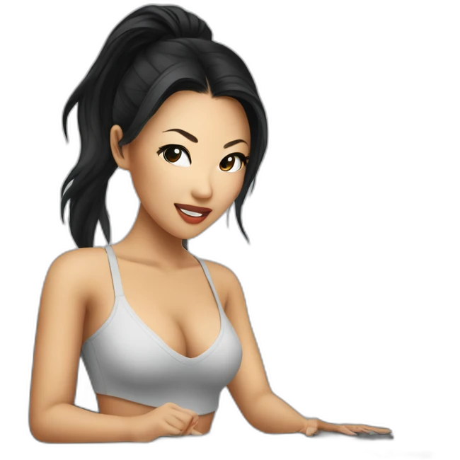 asa-akira-at-work emoji