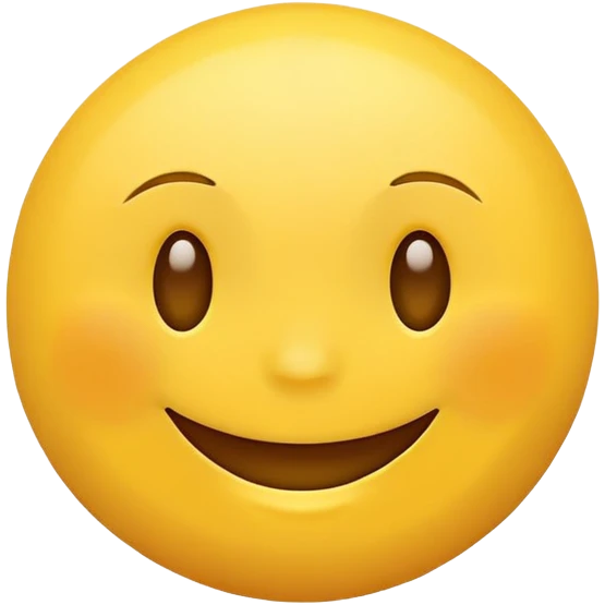 happy yellow smiling face emoji