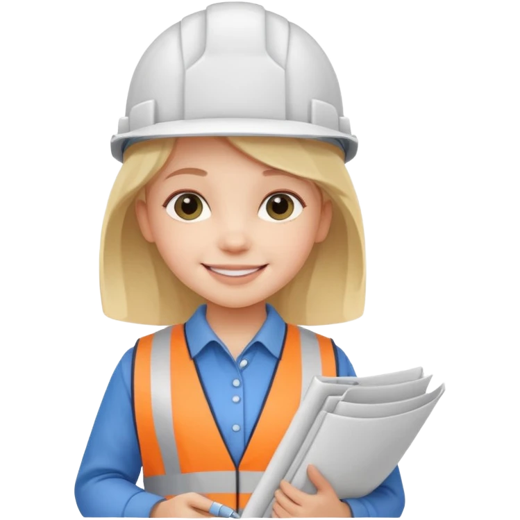 architect little girl emoji