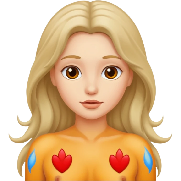 Naked woman emoji