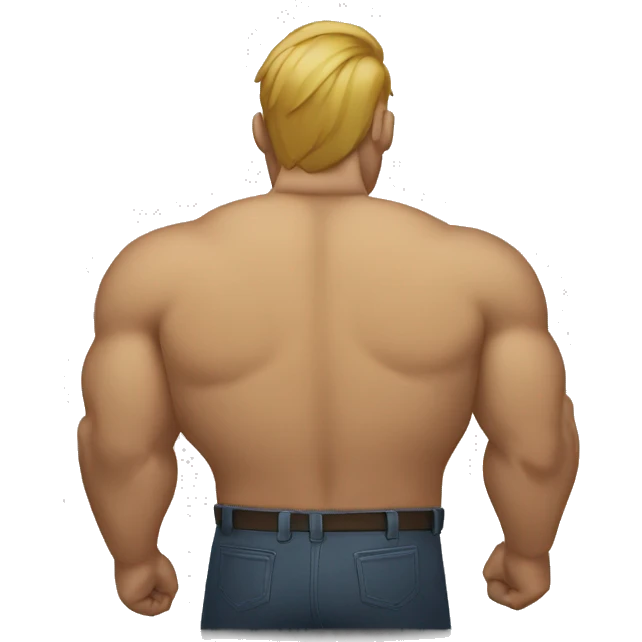 Large hunch back emoji