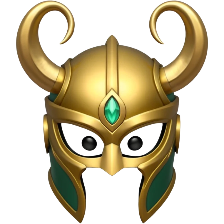 Loki's helmet emoji