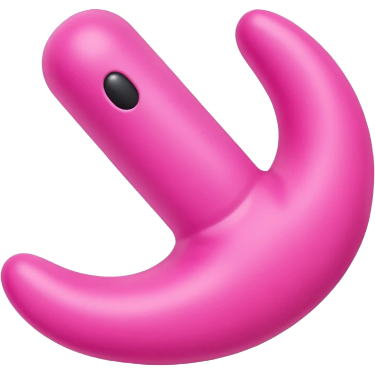 un jouet sexuel rose emoji