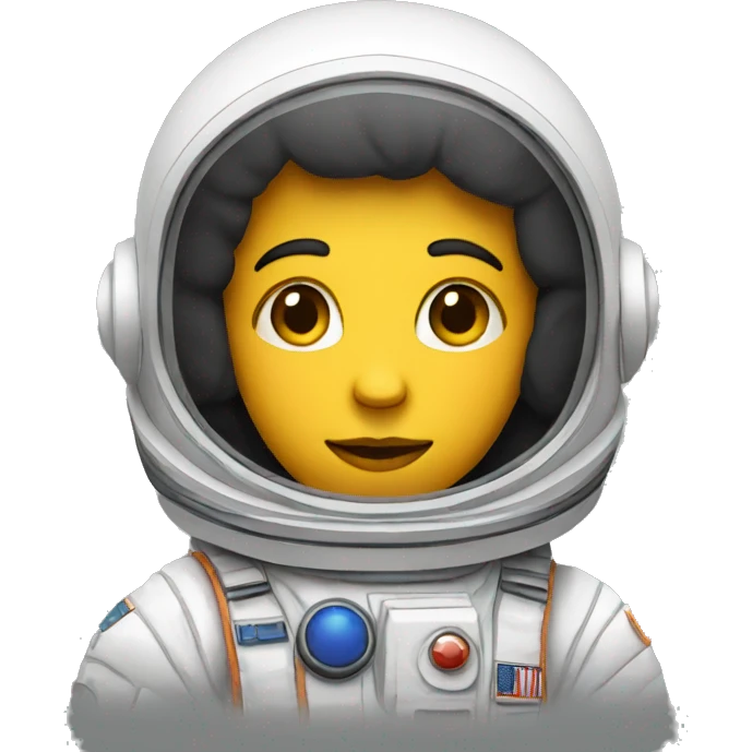 astronaut minimalistic emoji