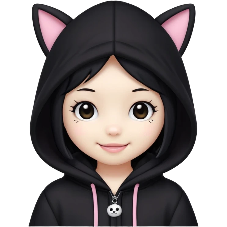 Kuromi from sanrio emoji