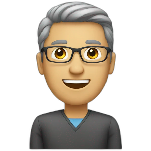 A teacher emoji