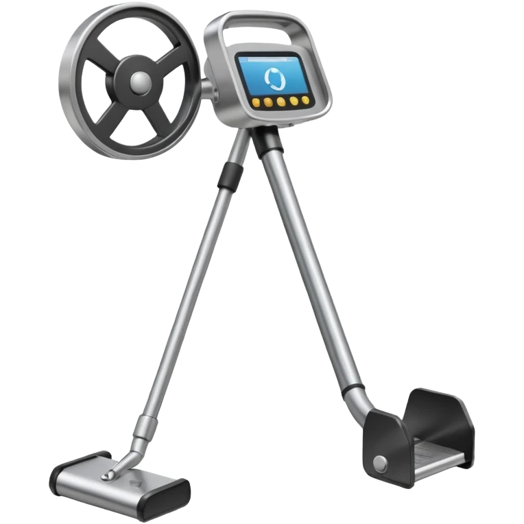Realistic metal detector like a minelab emoji