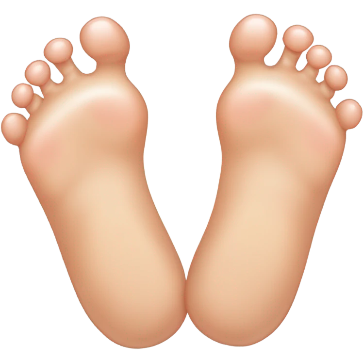 Baby feet emoji