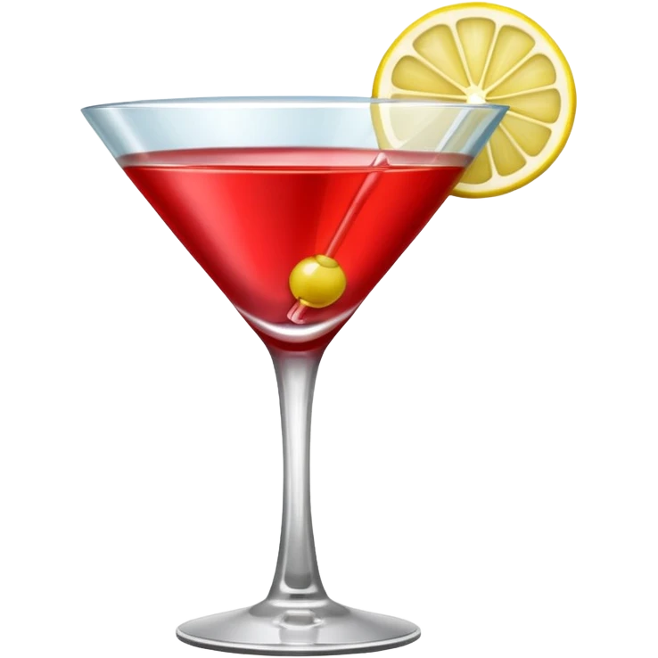 red martini emoji