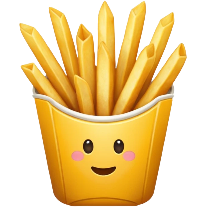 Fries and onion fries emoji