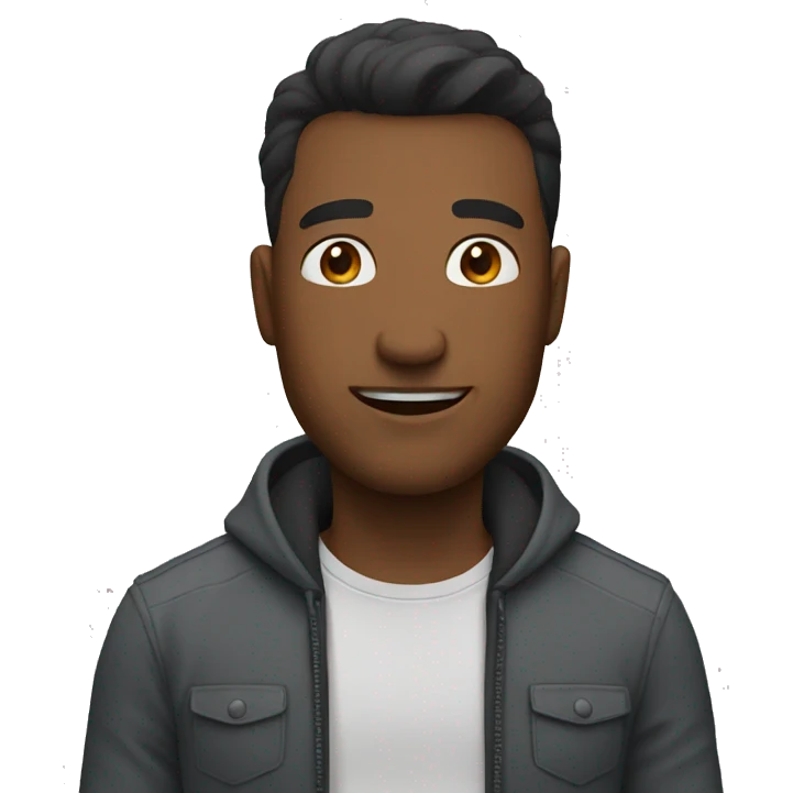 Man say hello  emoji