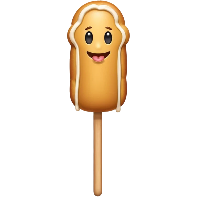 corn dog  emoji