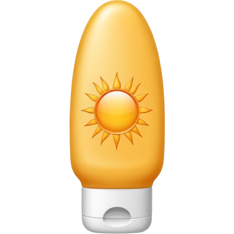 Suncream emoji