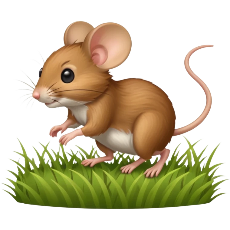 field mouse running emoji