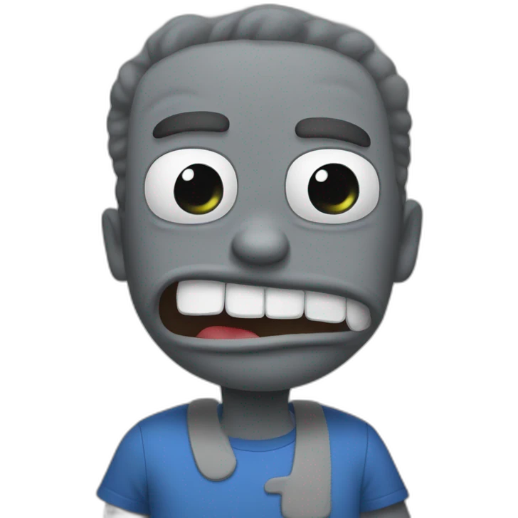 Itchy and Scratchy emoji