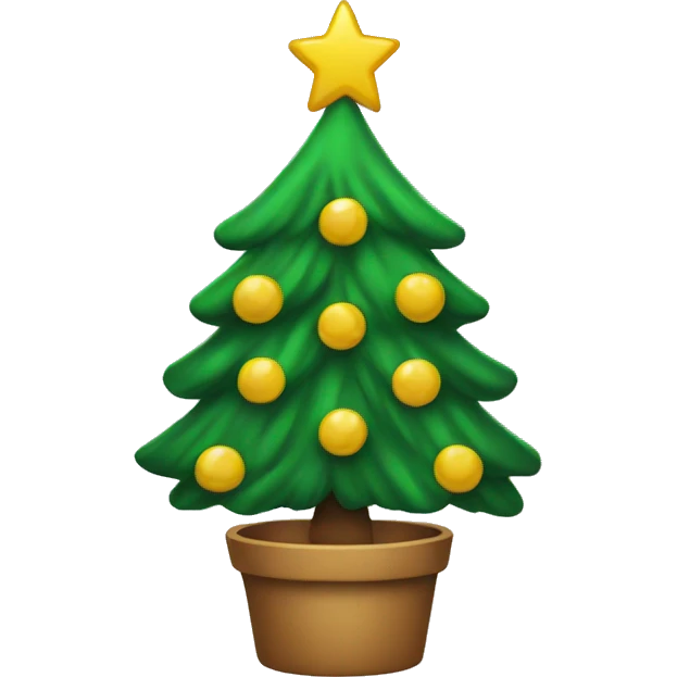 Christmas tree  emoji