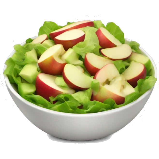 Apple salad emoji