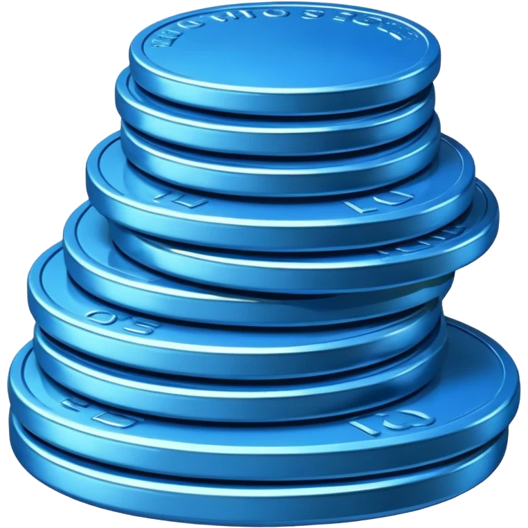 blue coin credit pack emoji