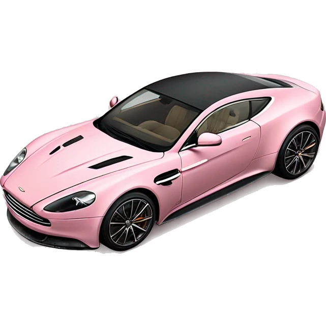 Pastel Pink Aston Martin  emoji