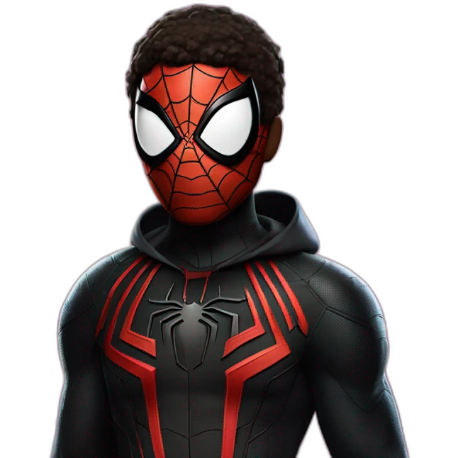 Spider Man Miles Morales emoji